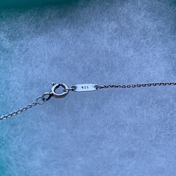 Tiffany & Co. Pink Sapphire Heart Key Necklace - Picture 7 of 8